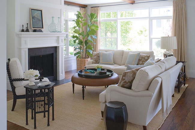 encino S2 house living room - Traditional - Living Room - Los Angeles ...