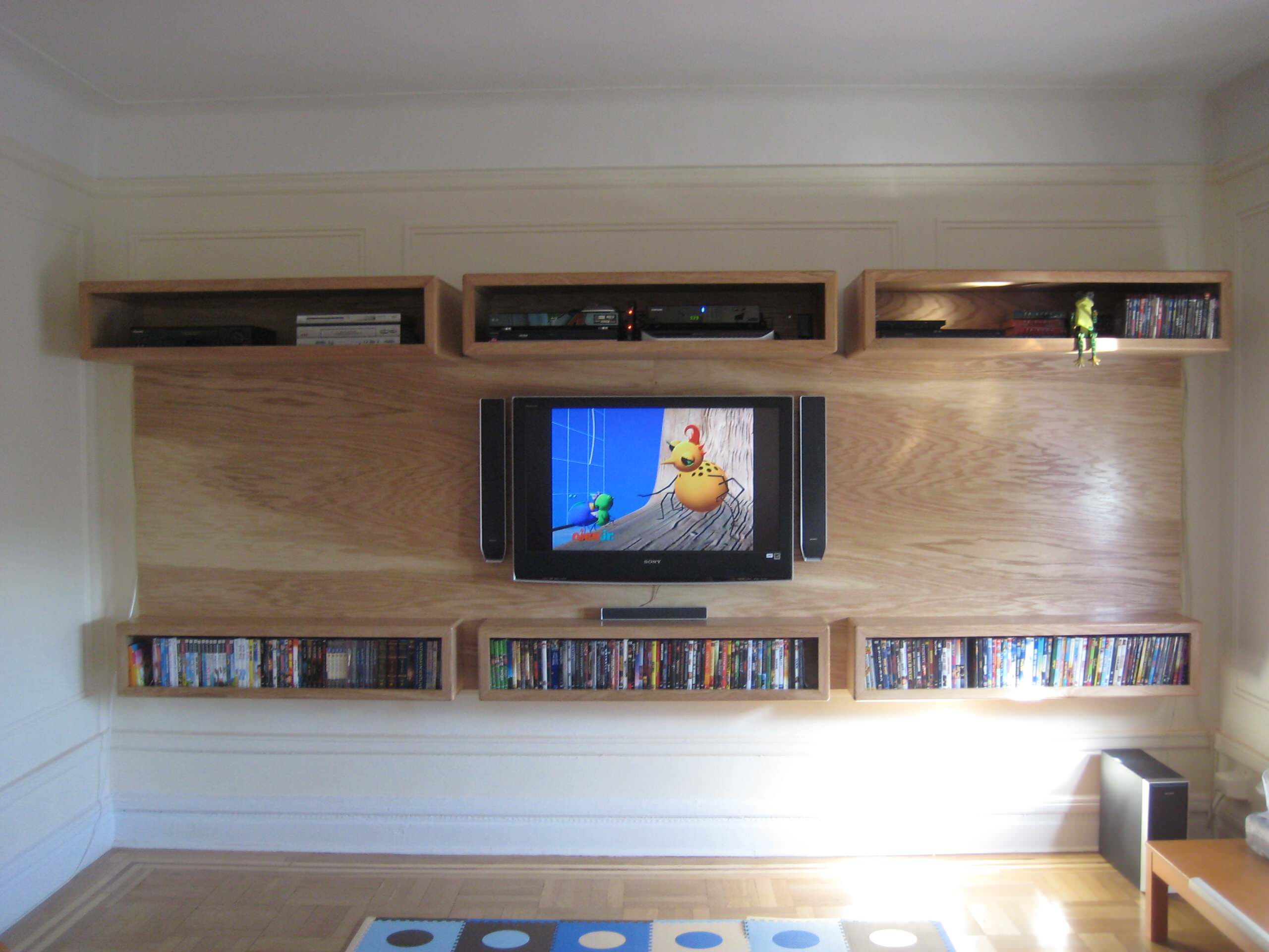 Floating Entertainment Center Houzz