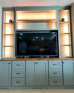 Entertainment Centers-Twin Falls, ID - Craftsman - Living ...