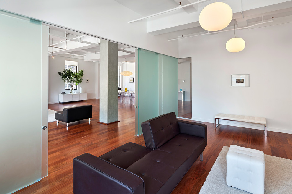 Entertainment Room Contemporary Living Room New York by LINES