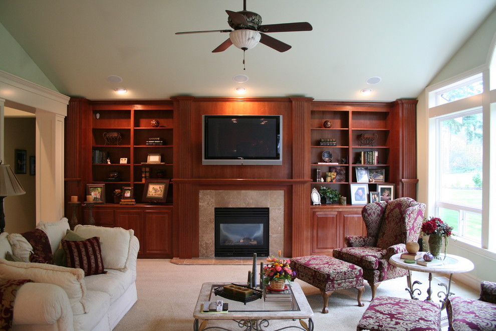 Entertainment Spaces - Traditional - Living Room - Seattle - by Theater ...