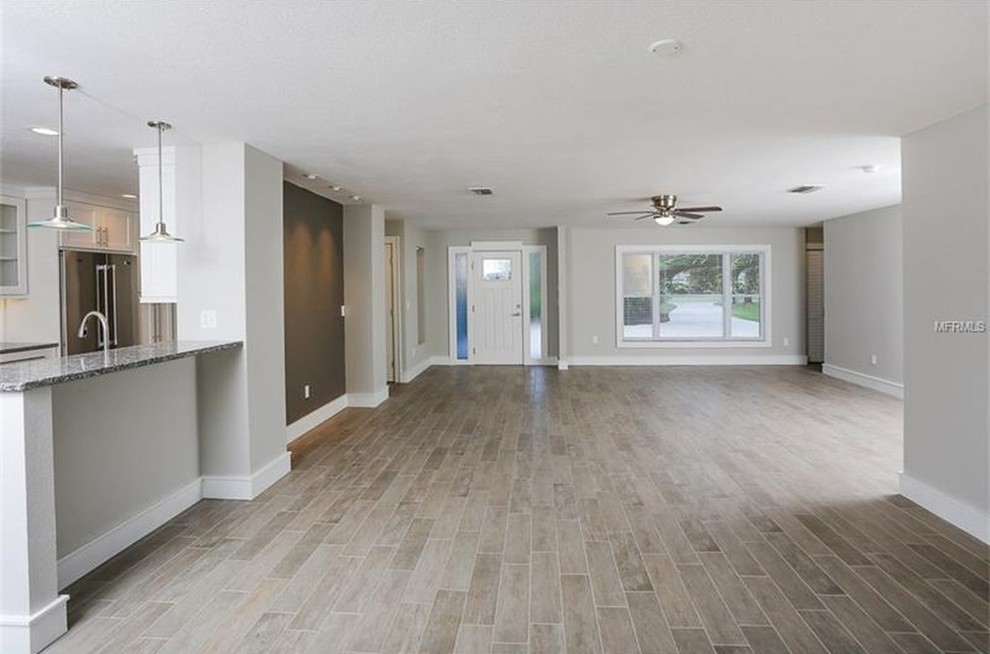 Entry/Mudrooms Contemporary Living Room New York by Tile