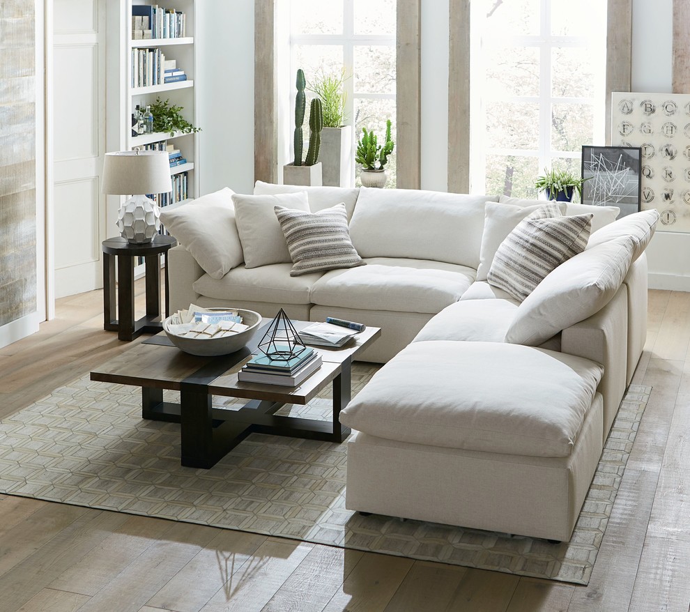 Envelop L-Shaped Sectional - Living Room - Nashville - by Bassett Design Center | Houzz