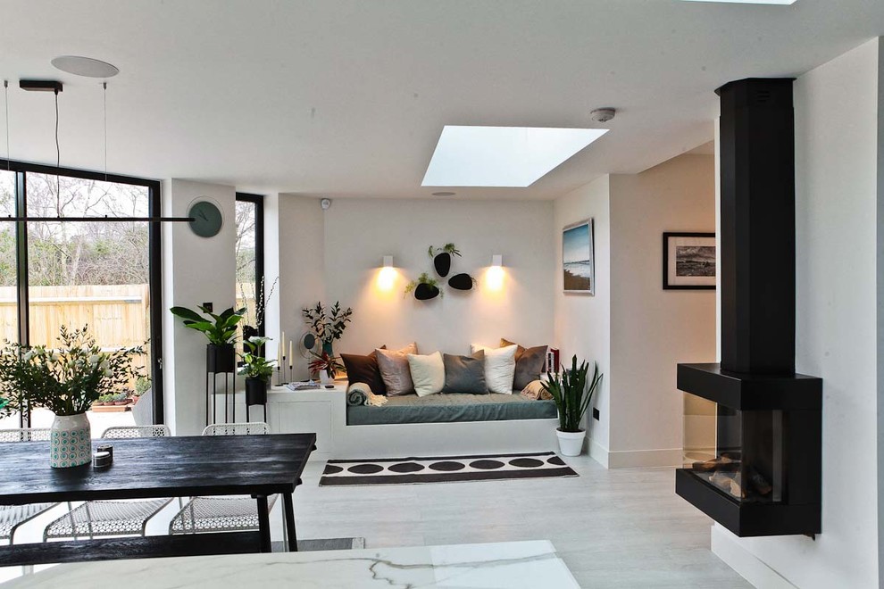 Esher House Extension, Loft Conversion and Full Refurbishment Living