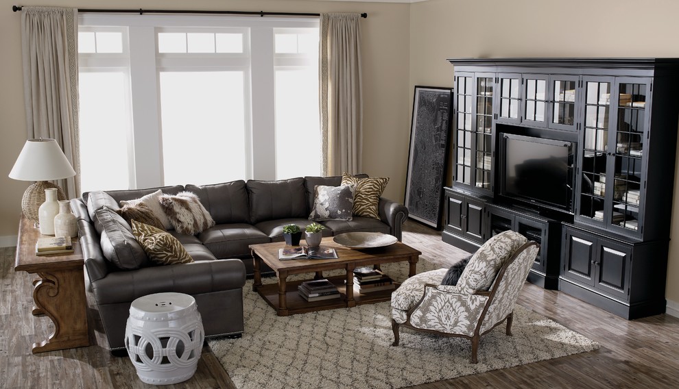 traditional ethan allen living room