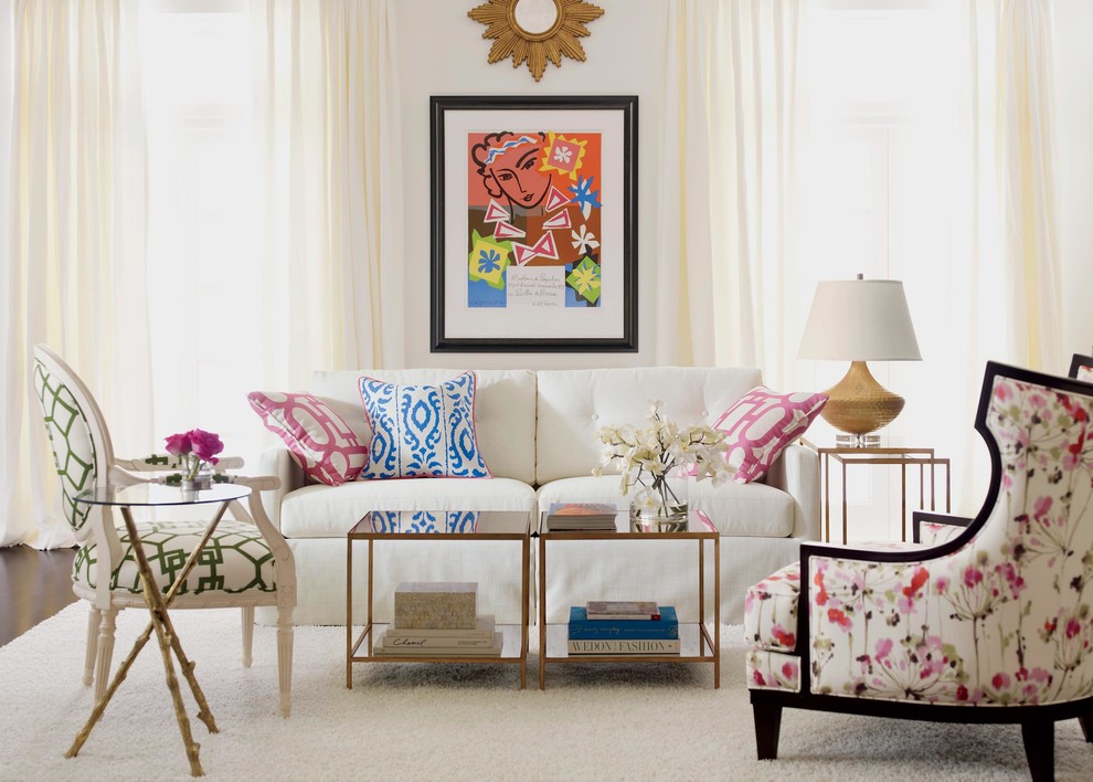 Ethan Allen Ideas Eclectic Living Room Tampa by Pamela Sacher