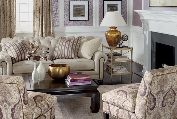 Ethan Allen Living Rooms Traditional