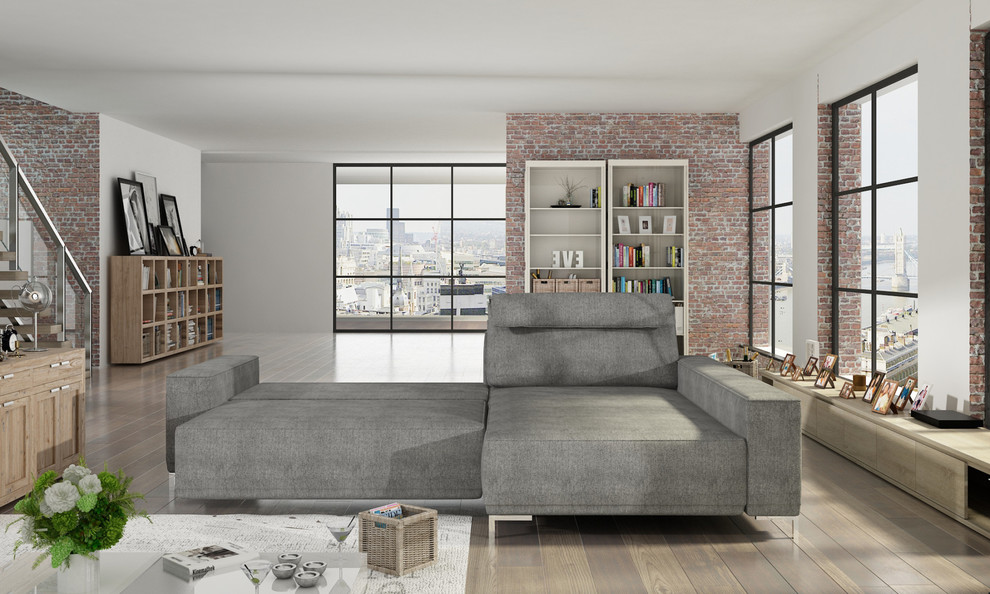 European sectional sleeper sofa AMELIA Modern Living Room Chicago