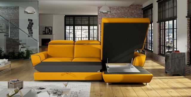 European Sectional Sleeper Sofa