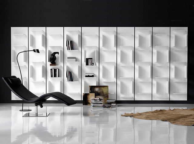 Loft Bookcase / Room Divider by Cattelan Italia - $1,995.00 - Modern -  Living Room - New York - by Valentini Kids Furniture Brooklyn NY | Houzz