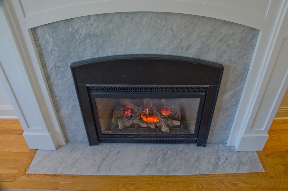 Fireplace Enclosure Delivers New Look and Great Value Traditional