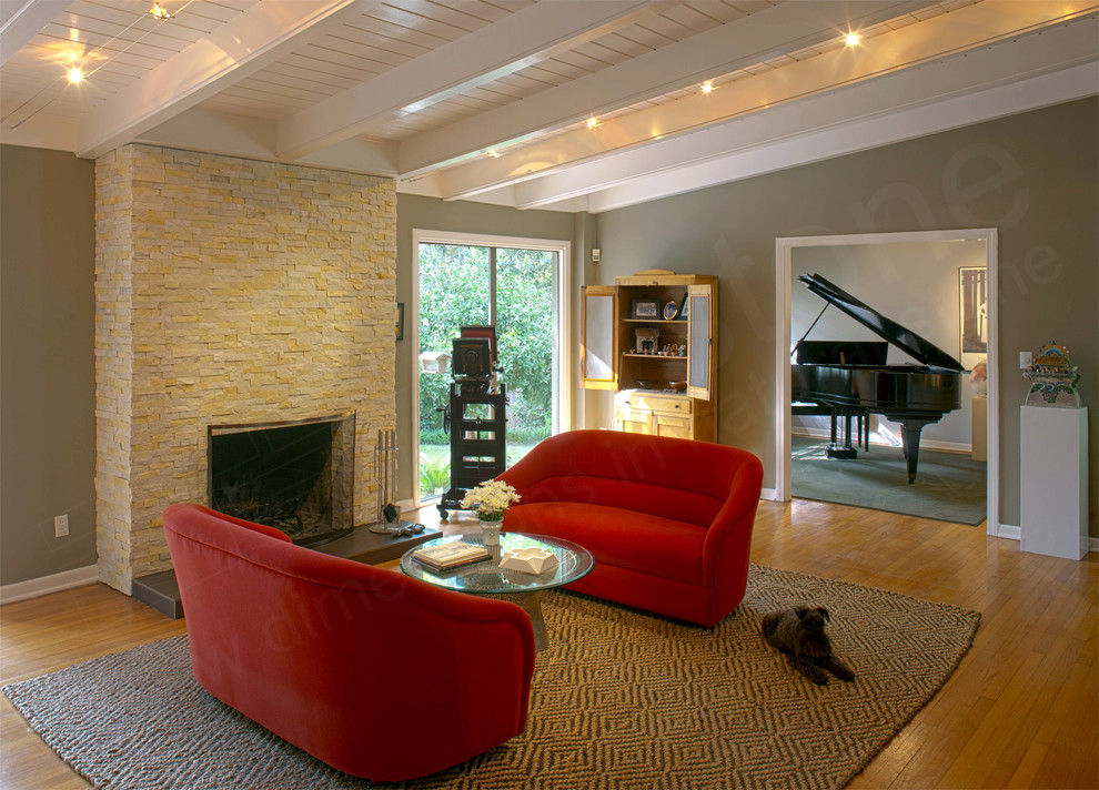 Fireplaces Contemporary Living Room Orlando by NorstoneUSA Houzz