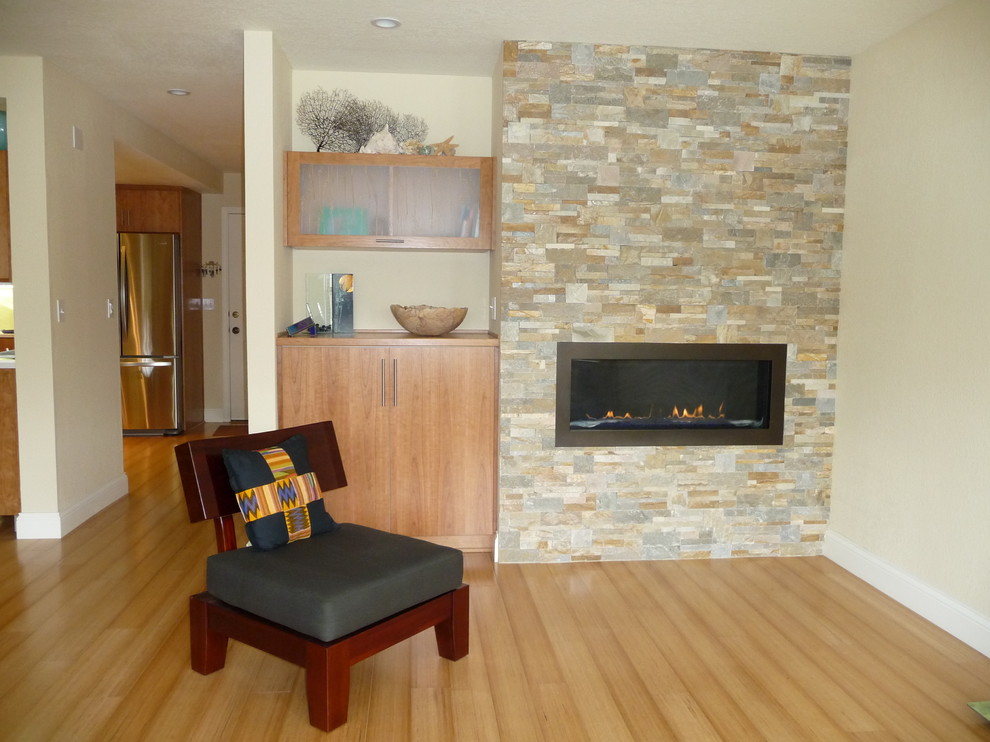 Minimalist living room photo in San Luis Obispo