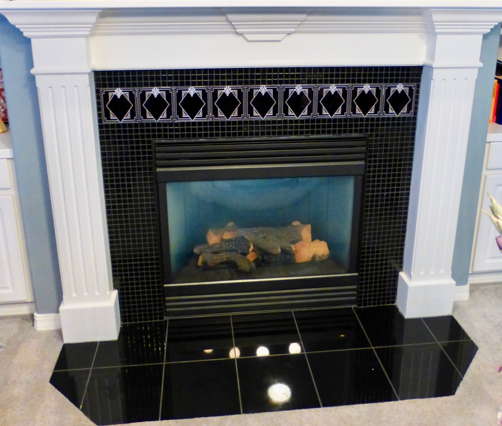 Fireplaces Surrounds Living Room Boise by Solomon's Arbor, LLC