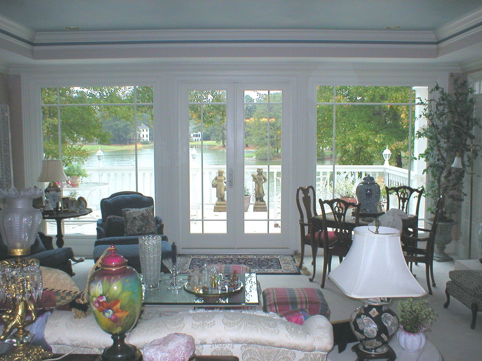Fixed windows and patio doors. Eclectic Living Room Atlanta by Window Traditions LLC Houzz