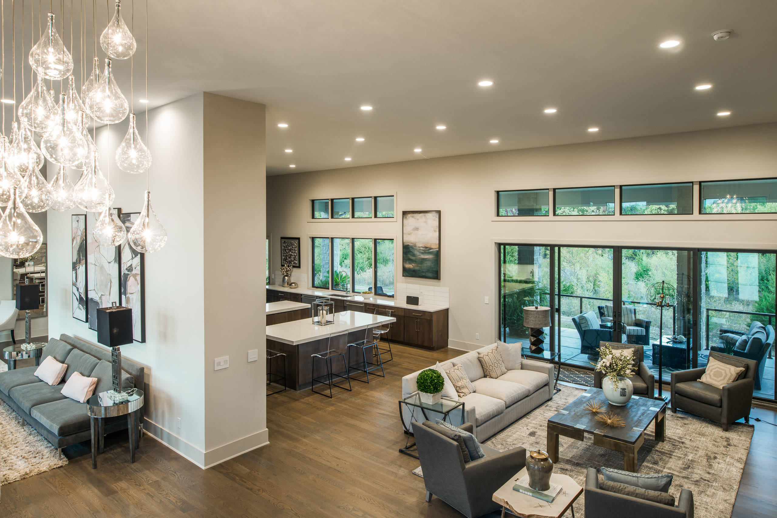 Flint Hills Modern Prairie Andover Ks Contemporary Living Room Wichita By Nies Homes Houzz