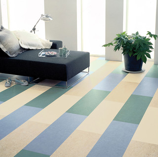Forbo Marmoleum Click - Natural Linoleum Flooring - Trendy - Dagligstue -  Chicago - af Green Building Supply | Houzz