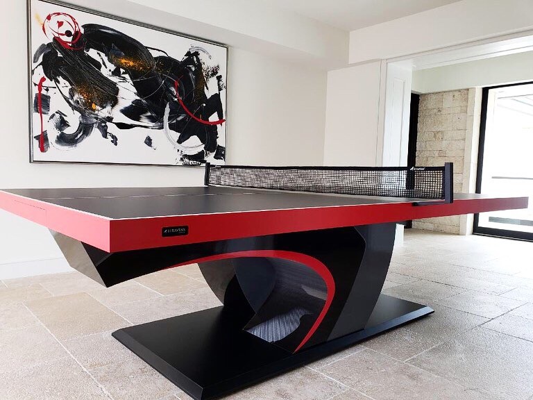 Force Luxury Custom High End Ping Pong Table Modern Living Room