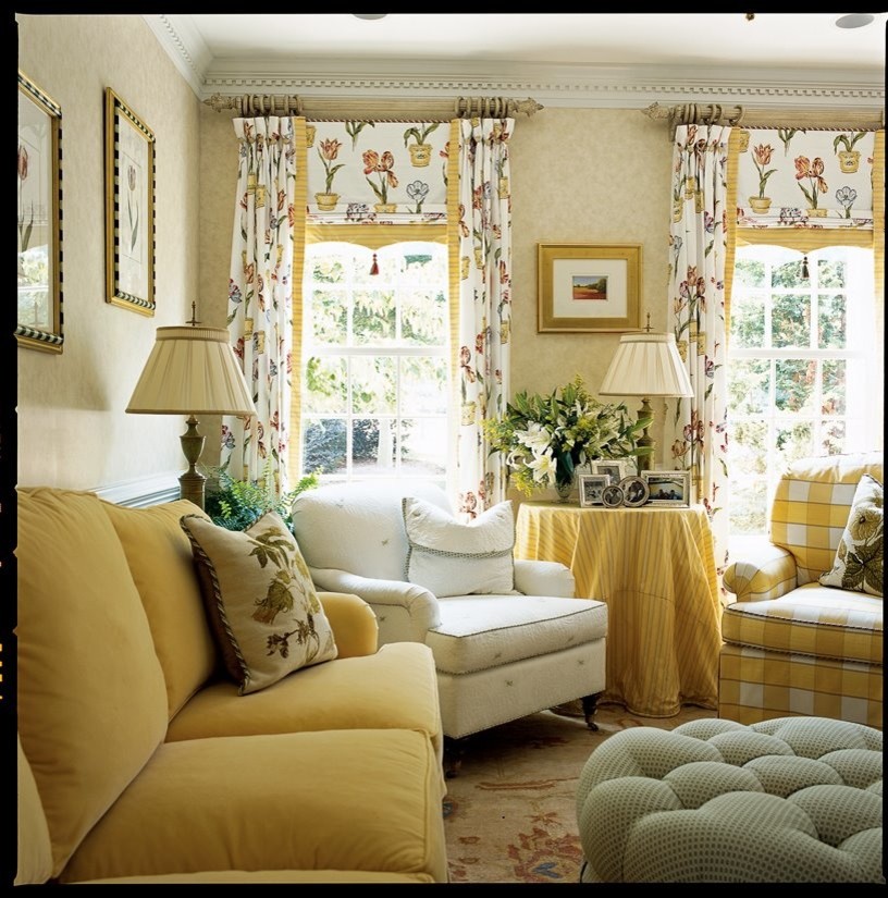 Fords Colony Traditional Living Room Raleigh by Catherine