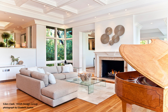Formal Living Room And Piano