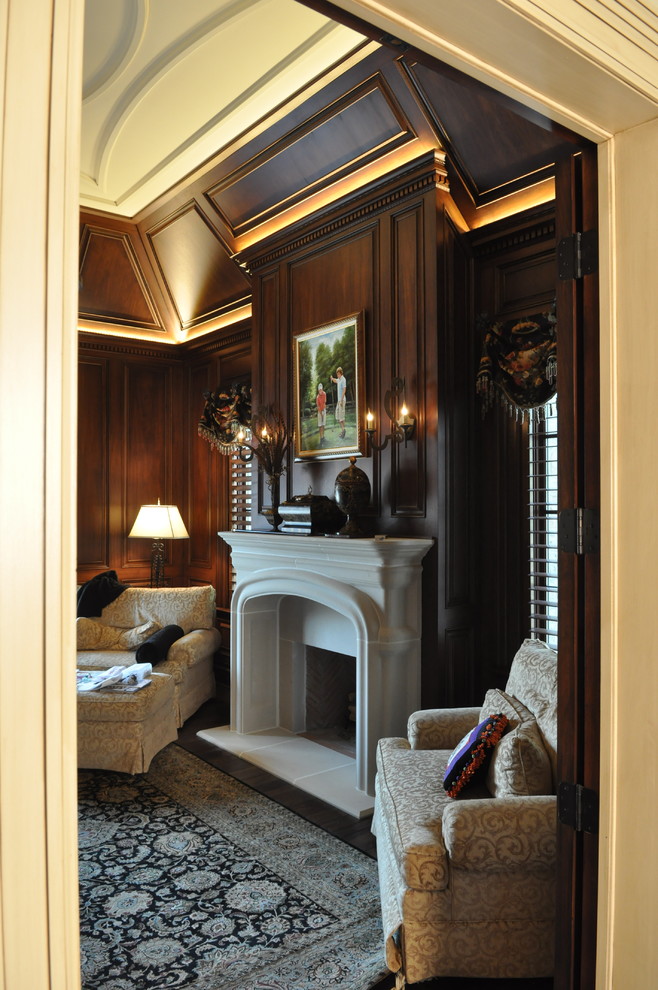 Fox Chapel Estate New Custom Construction Traditional Living Room