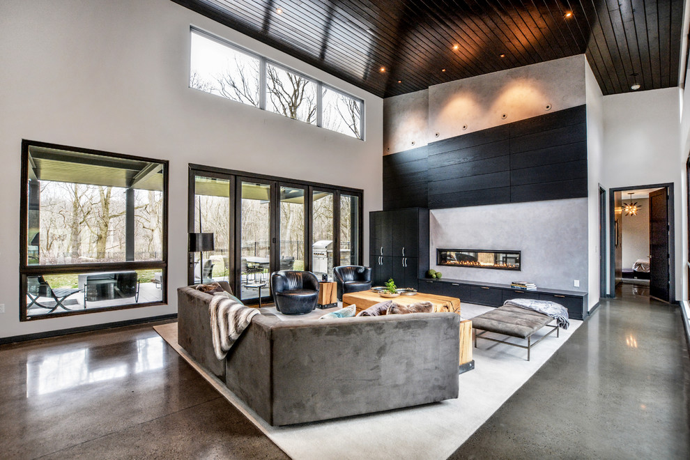 Fox Chapel Estate Contemporary Living Room Other by Trilogy