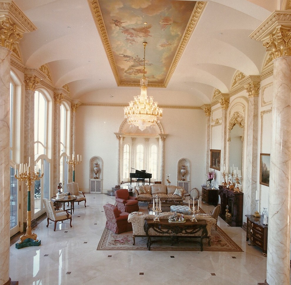 Klassisches Wohnzimmer in Los Angeles