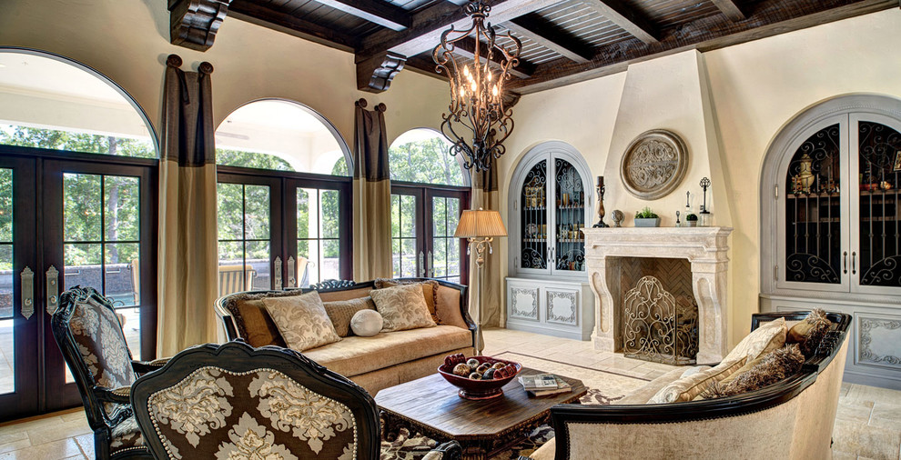 French Country Manor - French Country - Living Room - Austin - by DSI ...