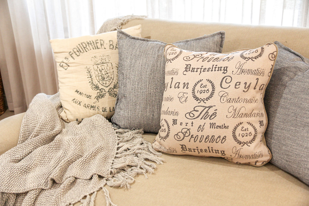 French Farmhouse Decor Shabbychic Style Living Room Perth by