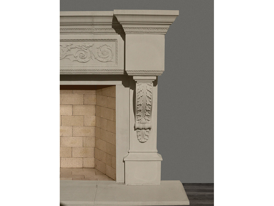 French Fireplace Mantel Styles Eclectic Living Room Oklahoma City