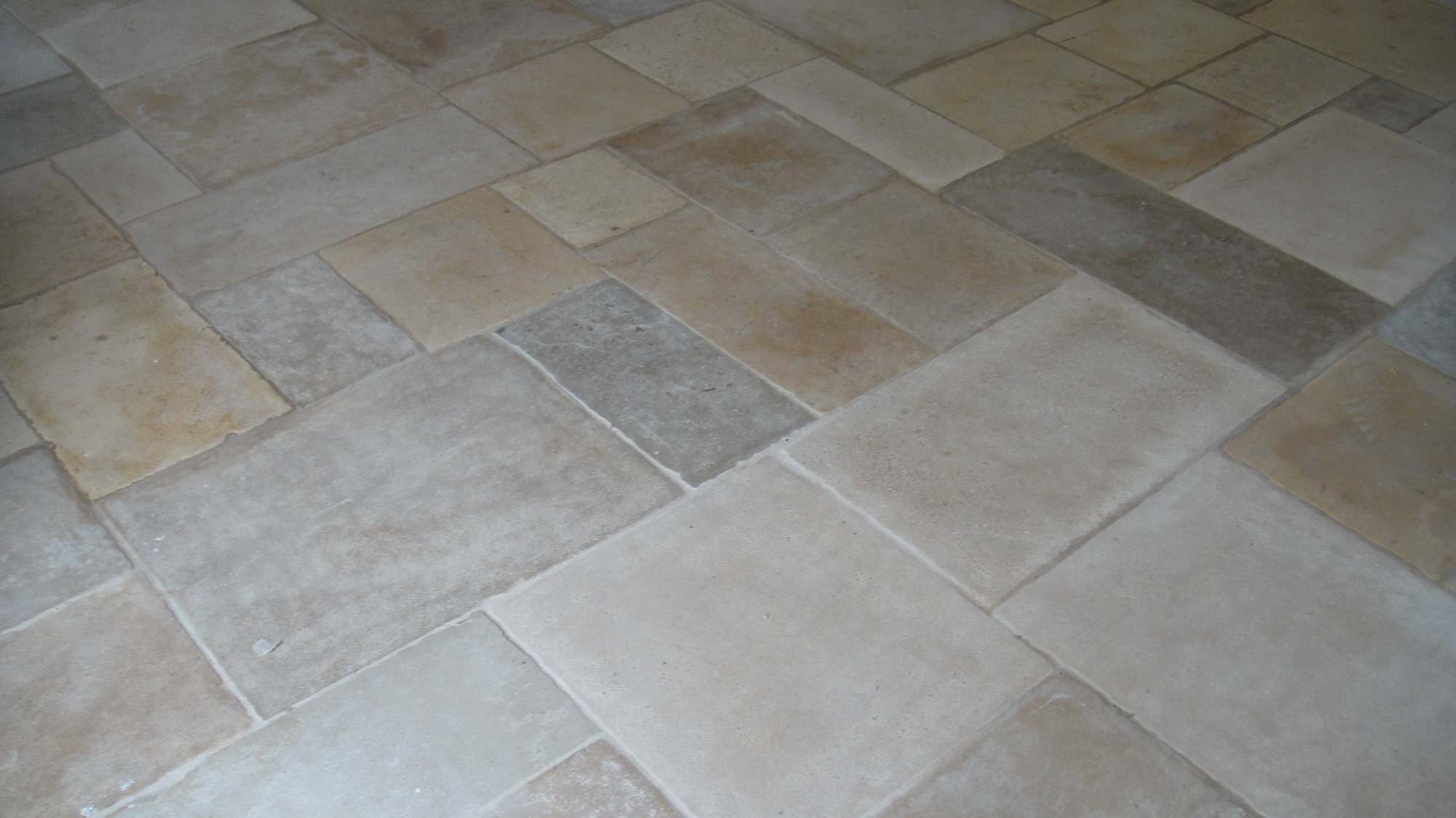 French Limestone Flooring Antique Dalle De Bourgogne Floor 2nd Cut Terranean Living Room Other By Vintage Elements Llc Houzz Antique Dalle De Bourgogne Limestone, French Limestone Flooring Ireland