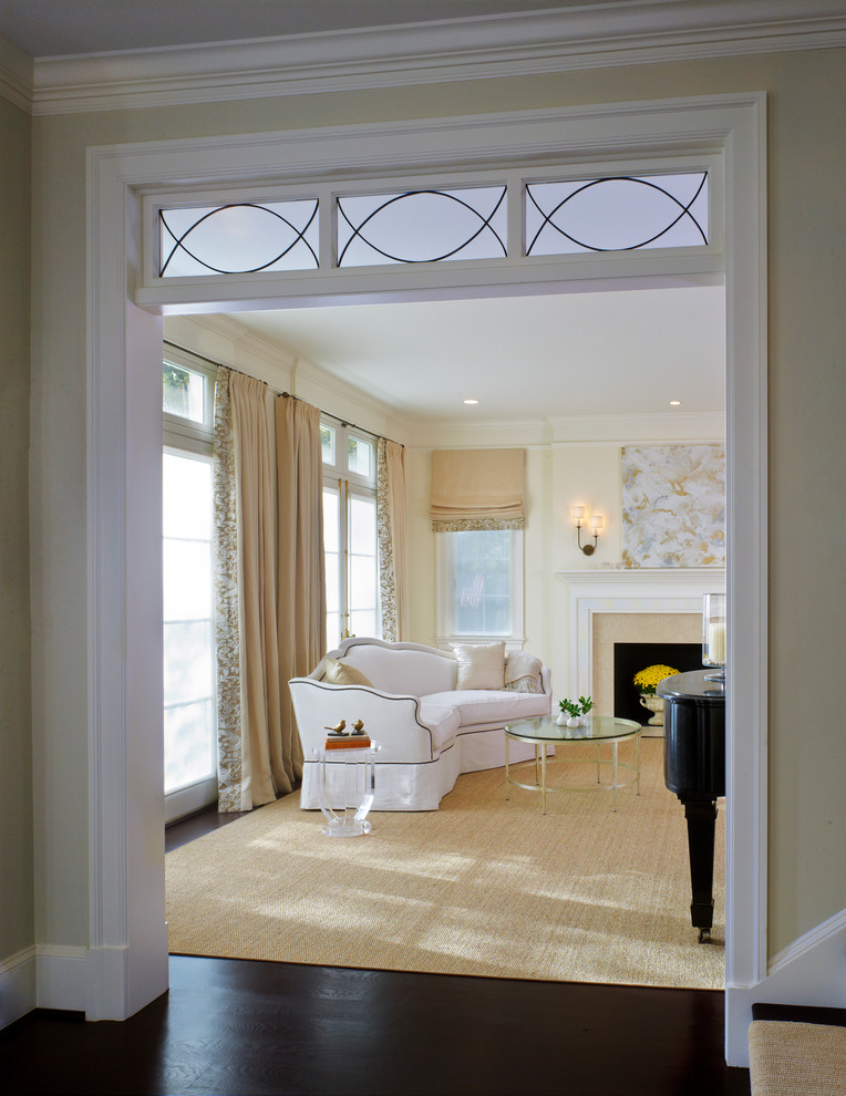 Inspiration for a timeless living room remodel in DC Metro