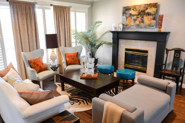 Funky Formal Living With A Global Touch Eclectic Living Room Dallas By Kevin Twitty Interiors Houzz