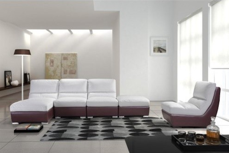Diseño de salón para visitas abierto escandinavo de tamaño medio sin chimenea y televisor con paredes blancas, suelo de baldosas de porcelana y suelo gris