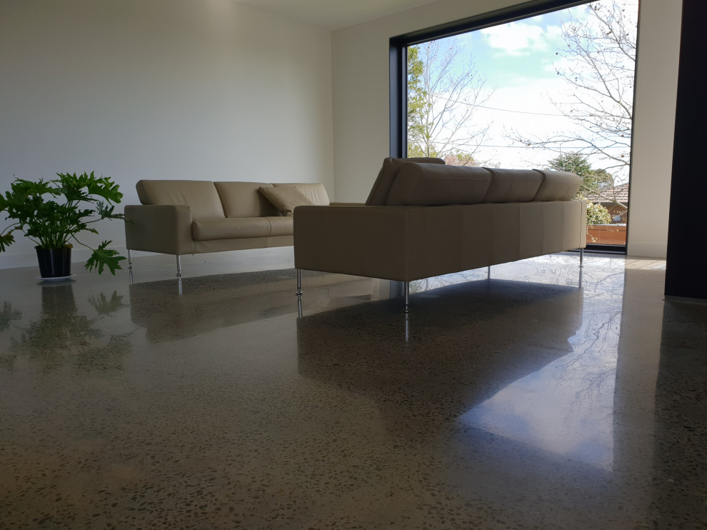 GALAXY Polished Concrete Semi Gloss Doncaster Contemporary