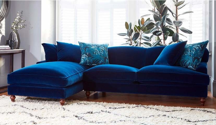 Galloway Chaise Sofa - Contemporary - Living Room - London - by Darlings |  Houzz