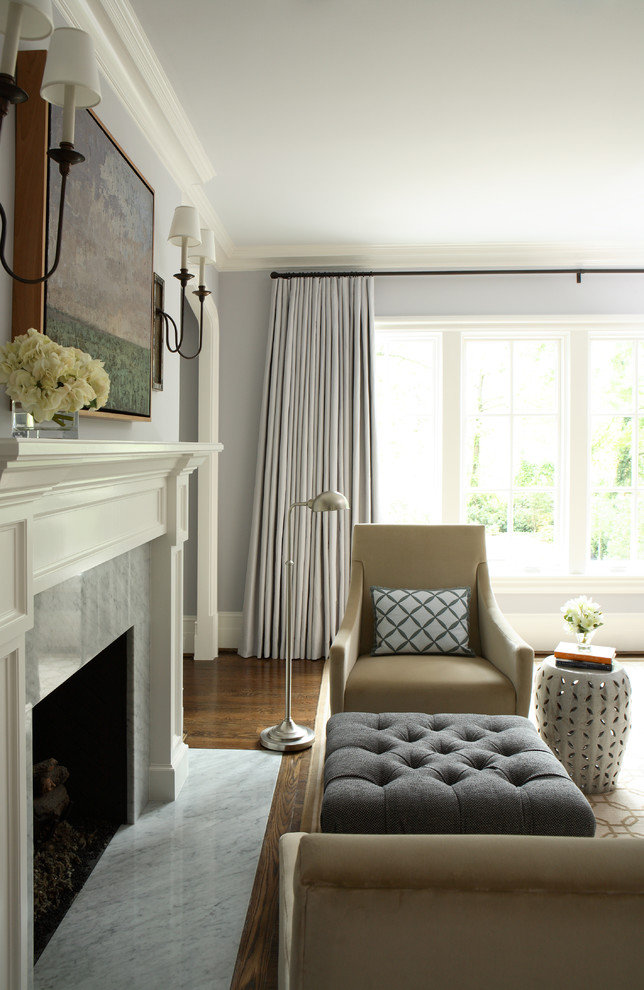 Источник вдохновения для домашнего уюта: гостиная комната в классическом стиле