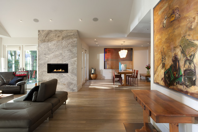 Garden House Living Room Minimalistisch Wohnbereich Vancouver Von Best Builders Ltd Houzz