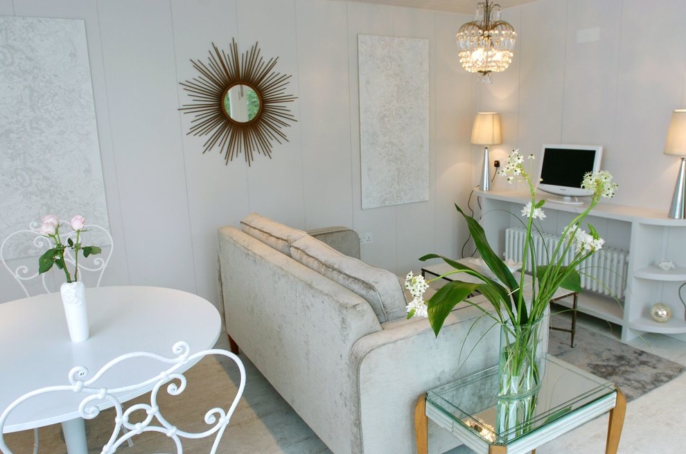 Photo of a traditional living room in Cheshire.