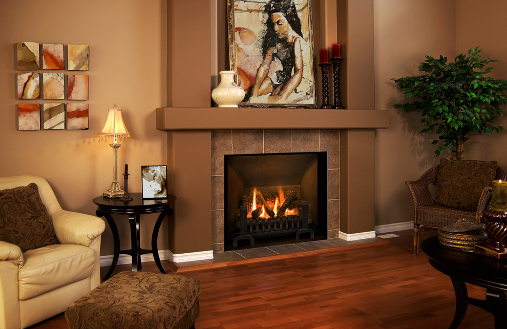 Gas Fireplace Transitional Living Room San Francisco by Okell’s Fireplace Houzz