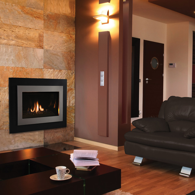 Gemini CD Contemporary Fireplace Design Collection by Astria