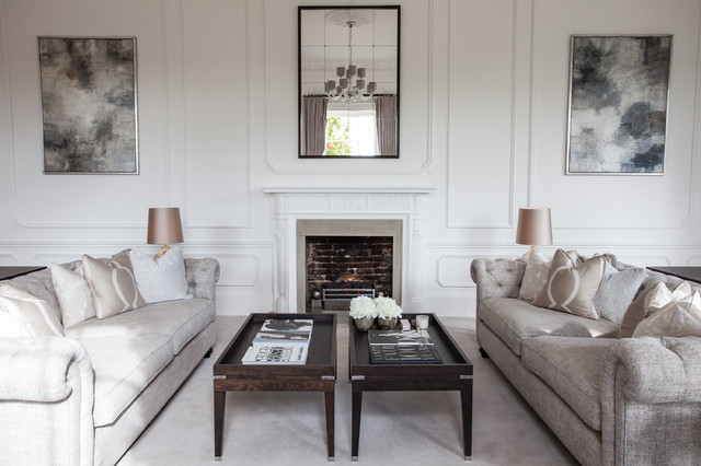 Georgian Sitting Room - Transitional - Living Room - Other - by Harpers