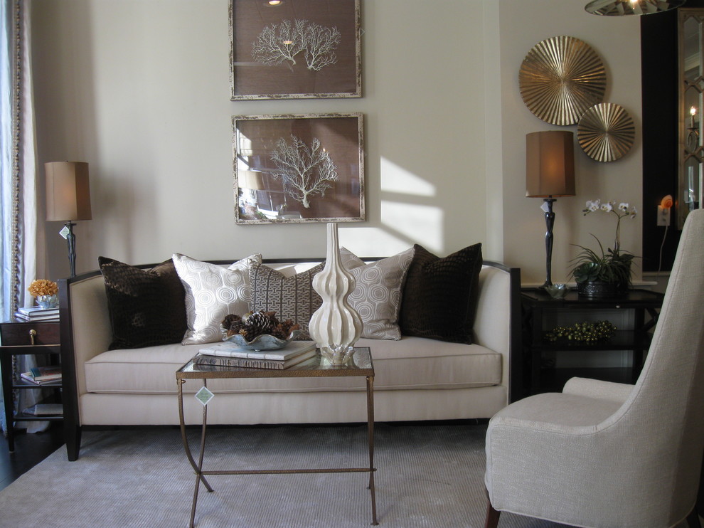 Design ideas for a bohemian living room in Boston.