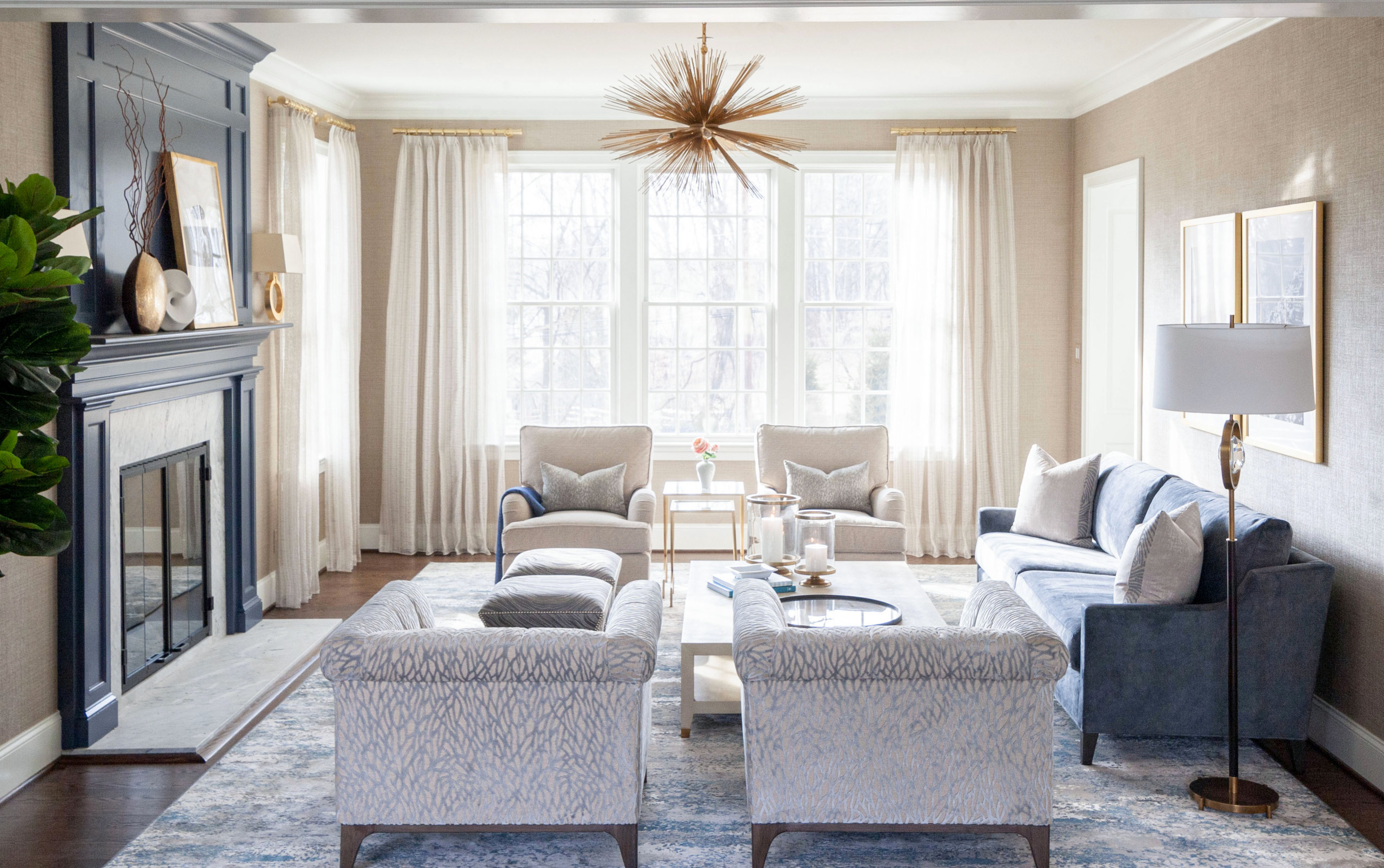 75 Transitional Living Room Ideas You'll Love - August, 2023 | Houzz