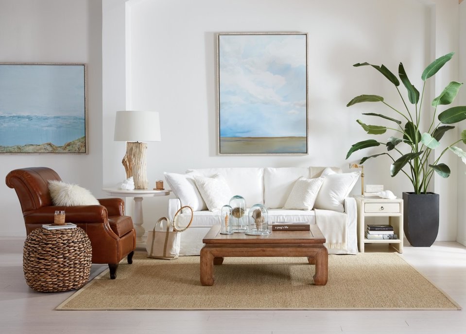 Go Coastal Living Room Transitional Living Room By Ethan Allen Houzz