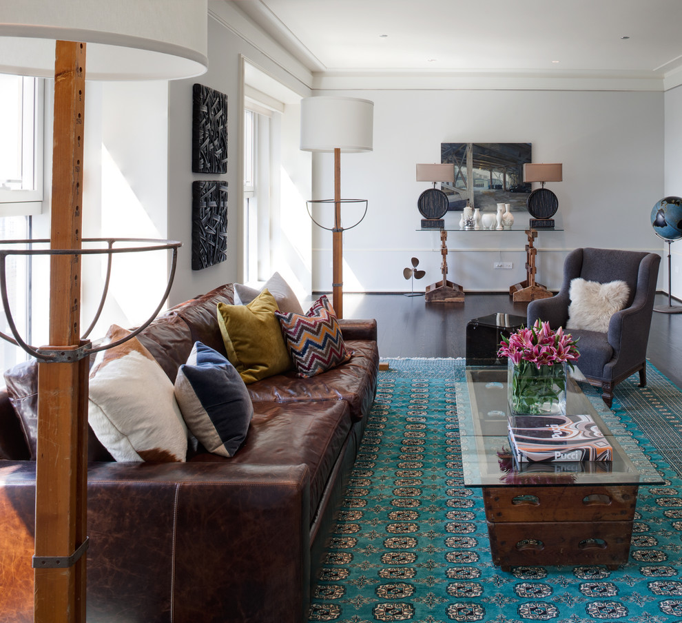 Gold Coast Residence Contemporary Living Room Chicago By Buckingham Interiors Design LTD