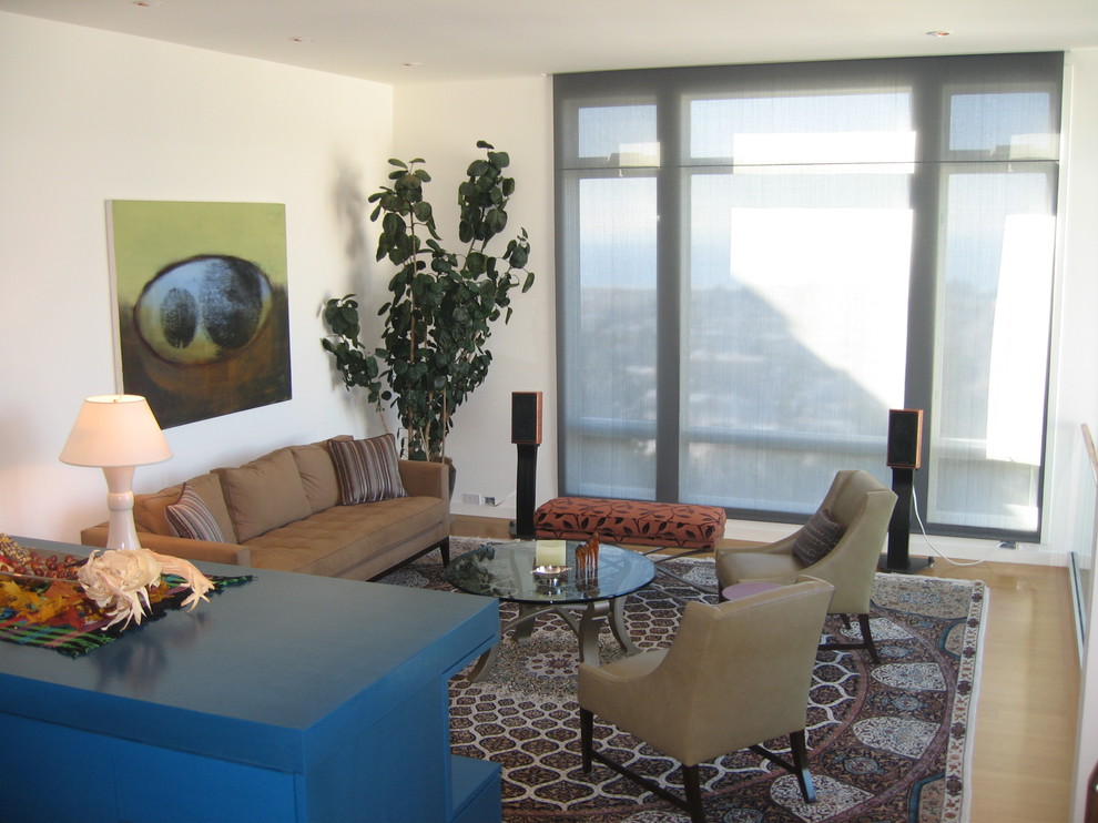 Golden Gate Heights Modern Eclectic Living Room San Francisco