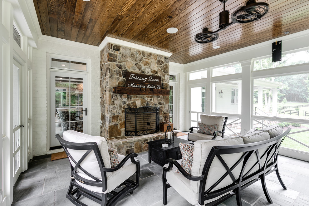 Goochland Residence Living Room Richmond by Surface Architectural