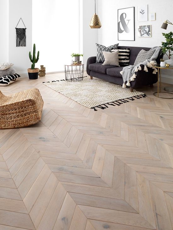 Imagen de salón escandinavo con suelo de madera en tonos medios