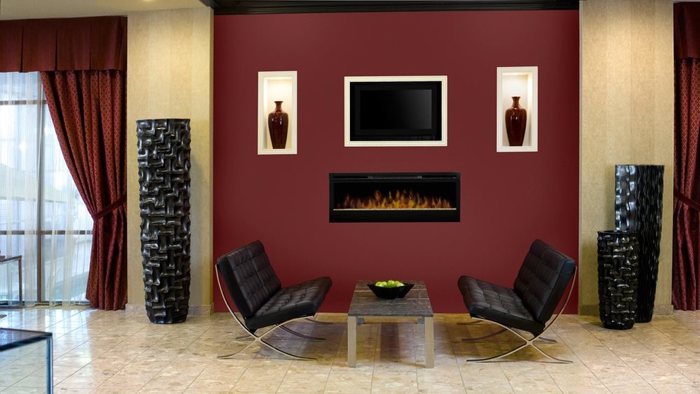 Small Living Room Ideas With Electric Fireplace - Small Living Room With Fireplace Design Ideas
